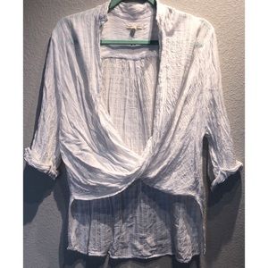 Urban Outfitters open, crosses front top.